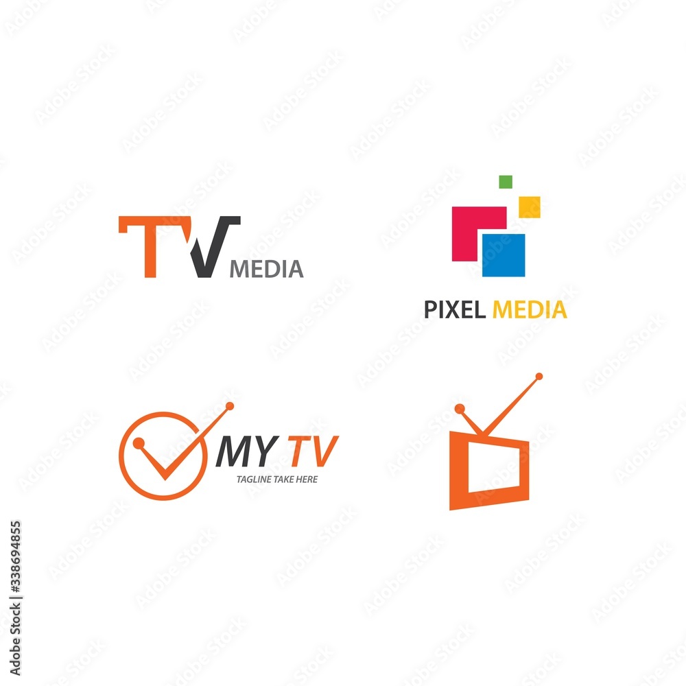 TV logo vector TV logo vector
