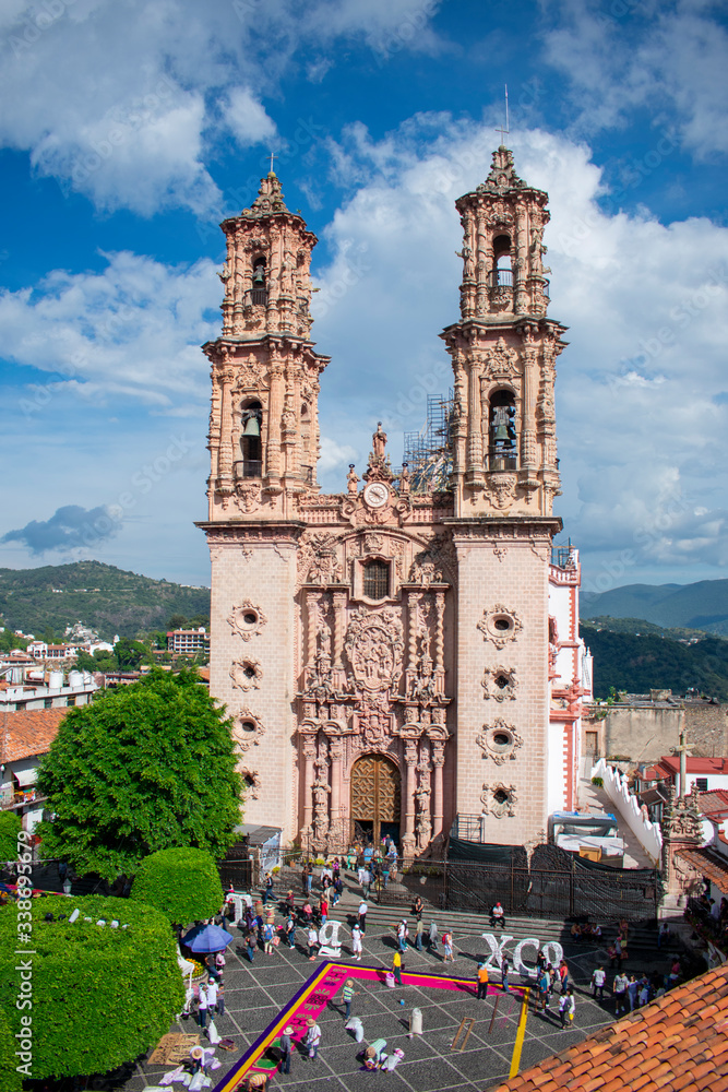 Catedral de Santa Prisca en Taxco Guerrero, México
