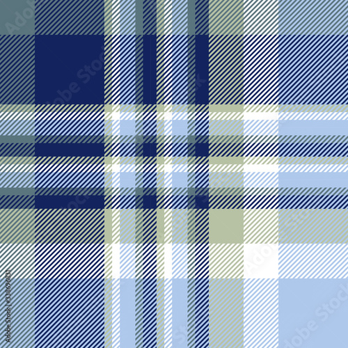 Seamless plaid check pattern. 