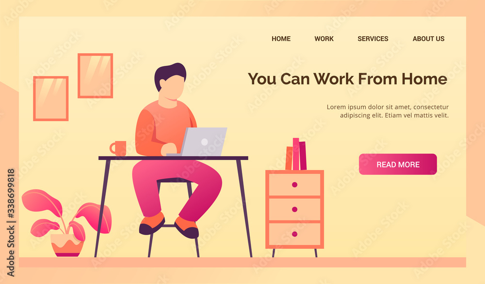 for website landing homepage template banner for website landing homepage template banner