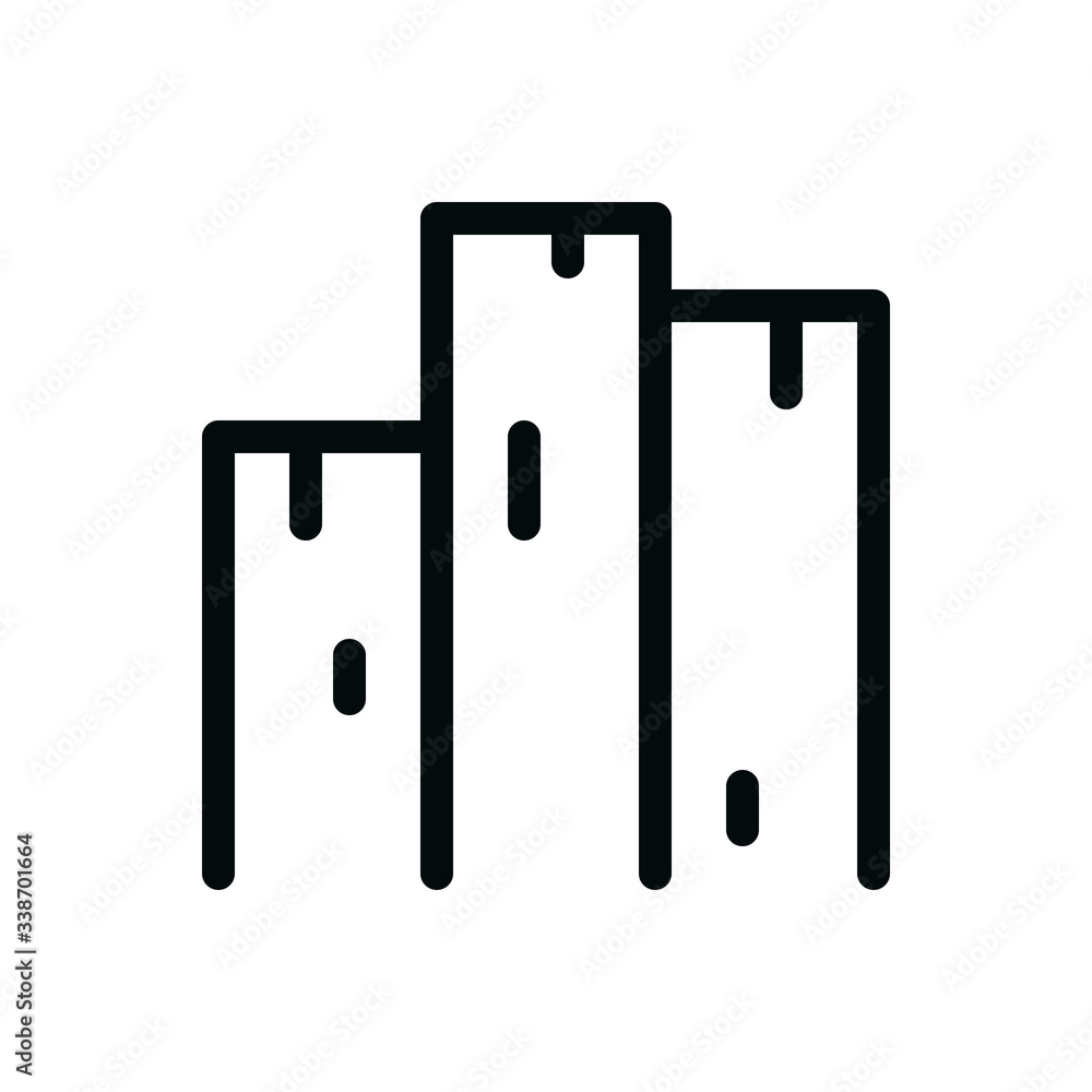 Wooden boards and planks isolated vector icon, lumber materials outline icon Wooden boards and planks isolated vector icon, lumber materials outline icon