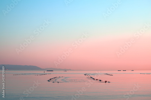 Wallpaper Mural 明石の海苔漁仕掛け Torontodigital.ca