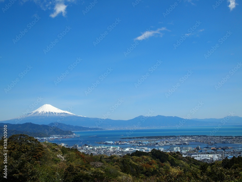 〈静岡〉富士山と清水港