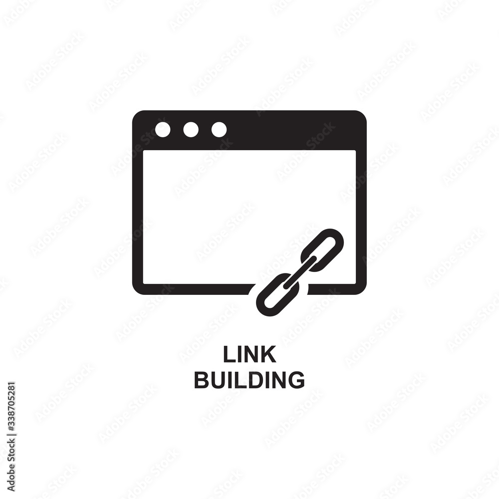 LINK BUILDING ICON , HYPERLINK ICON LINK BUILDING ICON , HYPERLINK ICON