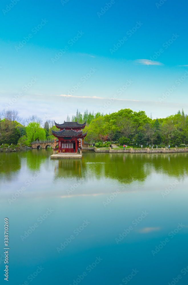 Grand View Garden scenery in Shanghai, China Grand View Garden scenery in Shanghai, China