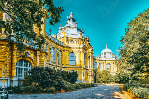 Vajdahunyad Castle (Hungarian-Vajdahunyad vara) is a castle in the City Park of Budapest, Hungary.