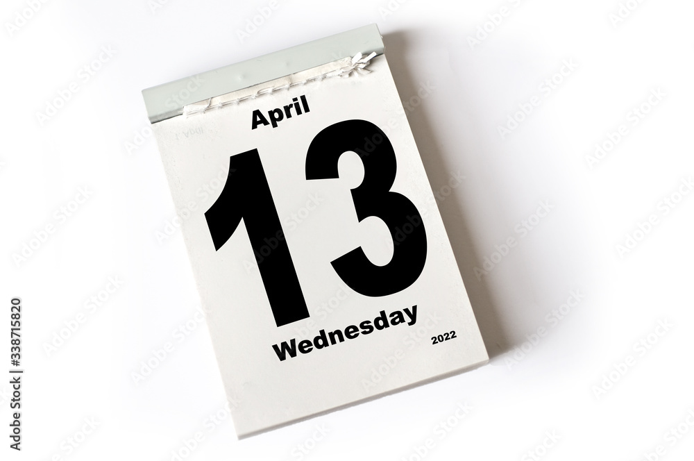 13. April 2022 13. April 2022