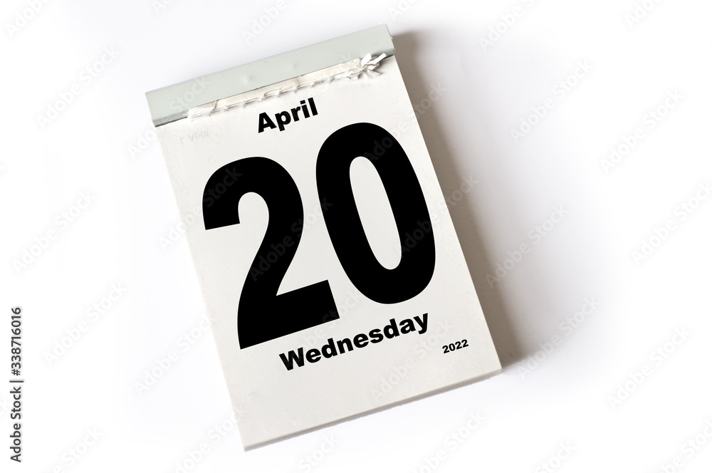 20. April 2022 20. April 2022