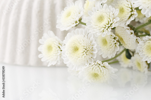 Bouquet of white chrysanthemum