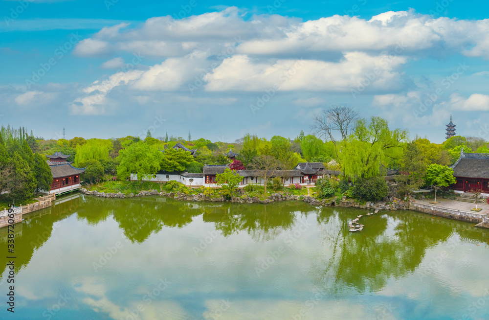 Scenery of Grand View Garden in Shanghai, China