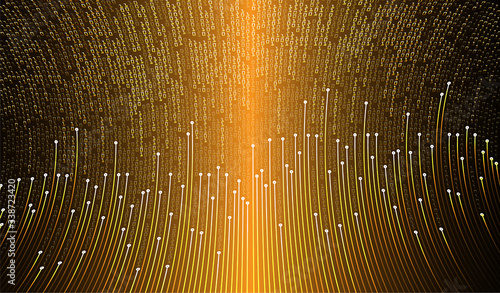 cyber circuit future technology concept background