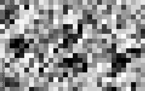 black and white squares background