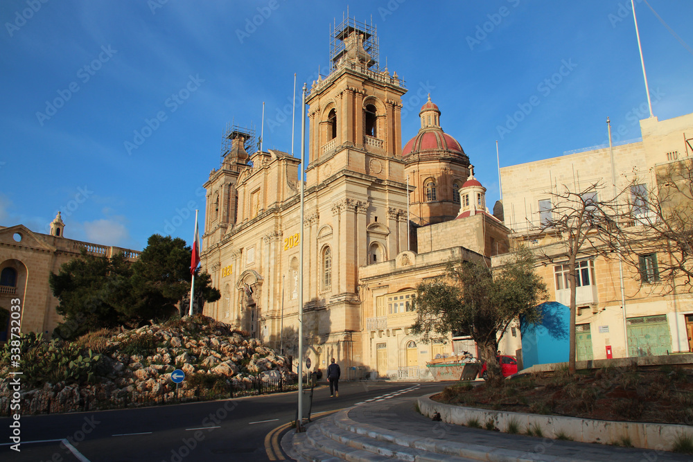 st laurent church in vittoriosa in malta