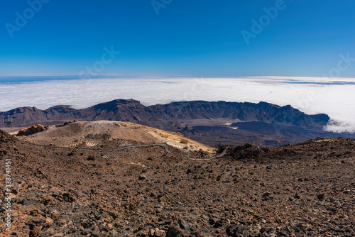 Natural park of Teide volcano (Tenerife, Canary Islands - Spain).