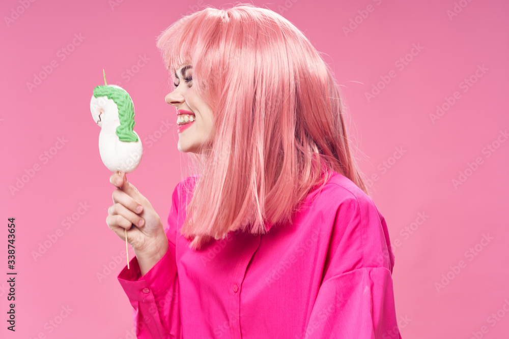 young woman with lollipop young woman with lollipop