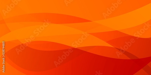 illustrazione a fasce intrecciate tonali arancio