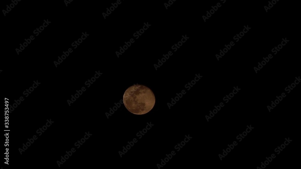 A time lapse video of the moon rising through the night sky over Nepal.