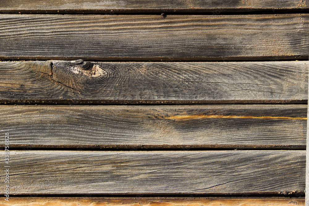 Obraz premium Faded horizontal boards