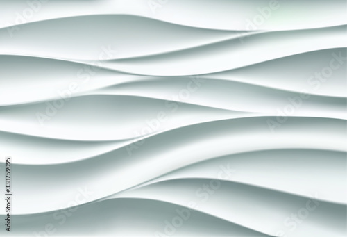 Abstract background of gray waves
