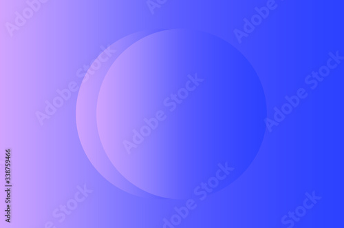 Abstract colored background. With a blue gradient. Geometrical futuristic ornament