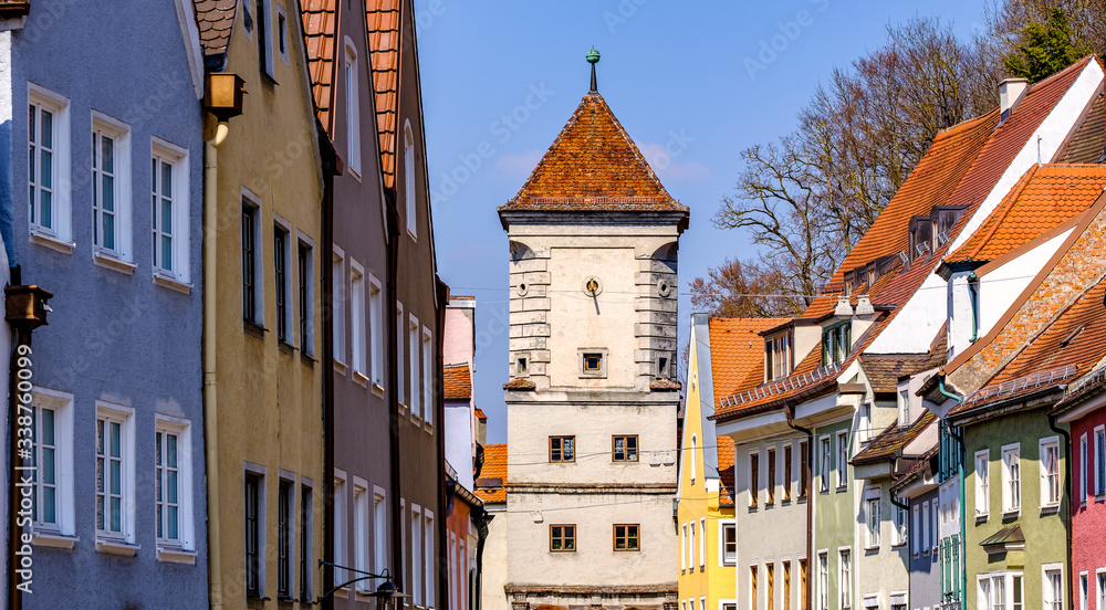 famous old town of Landsberg am Lech