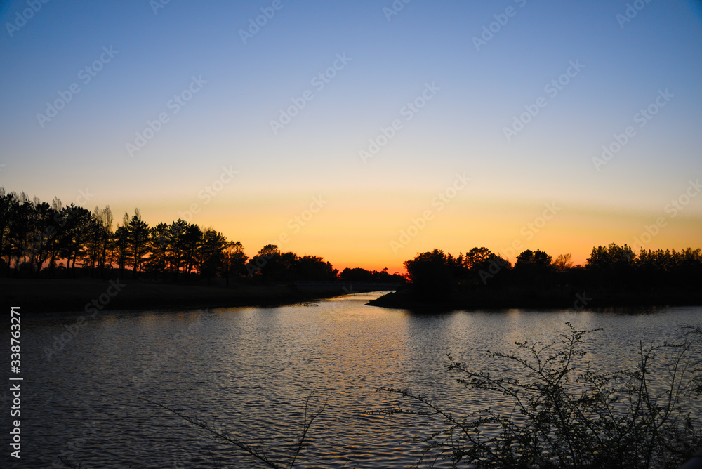 Obraz premium 夕日