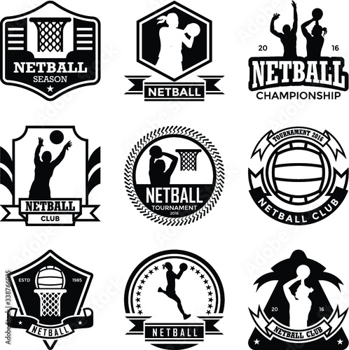 Netball Badges