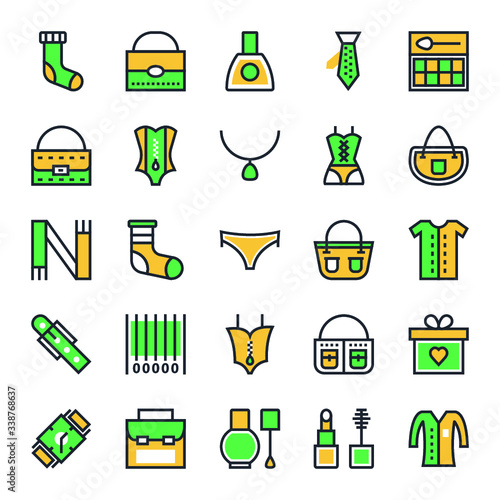 Fashion & Beauty Vector Icons 3
