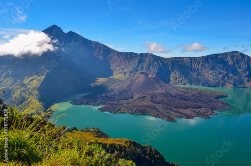 Volcano lake