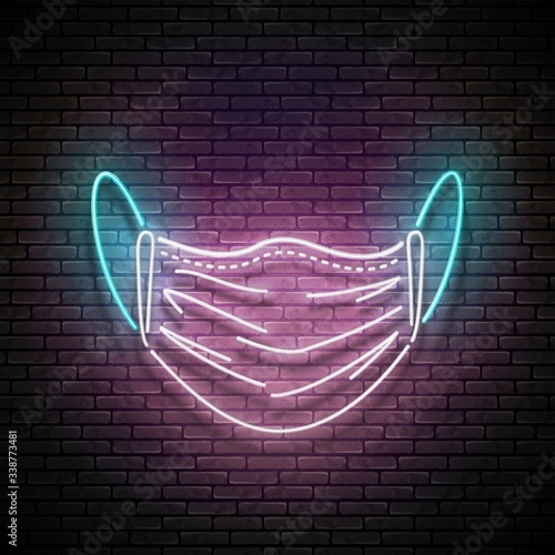 Glow Face Mask Protective