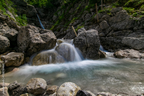 river in the mountains