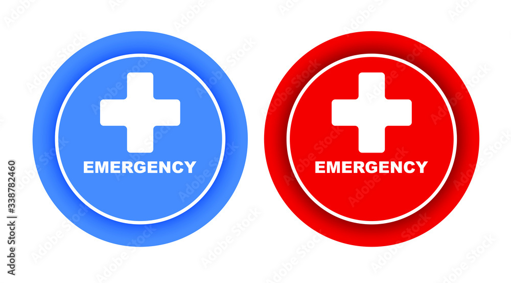 emergency icon vector illustration emergency icon vector illustration