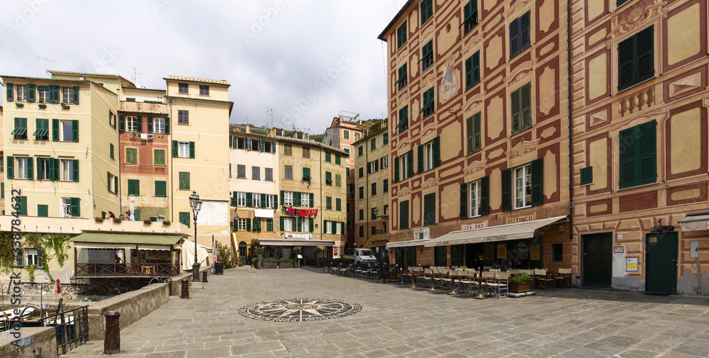 Obraz premium Camogli, typical seaside village,