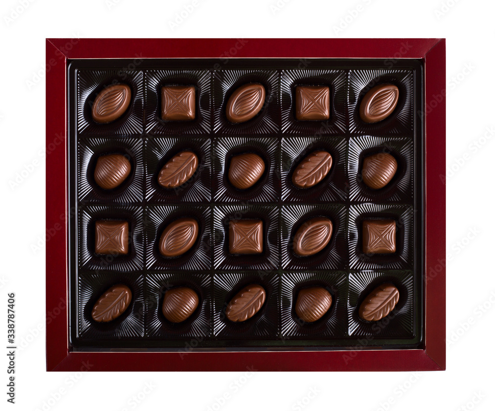 Box of chocolate candies