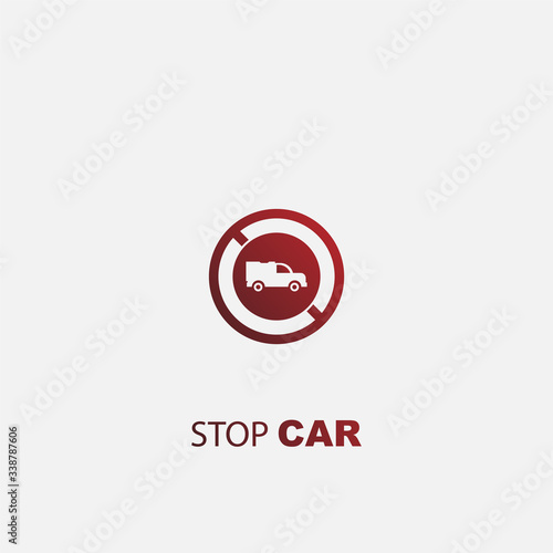 simple car icon vector eps