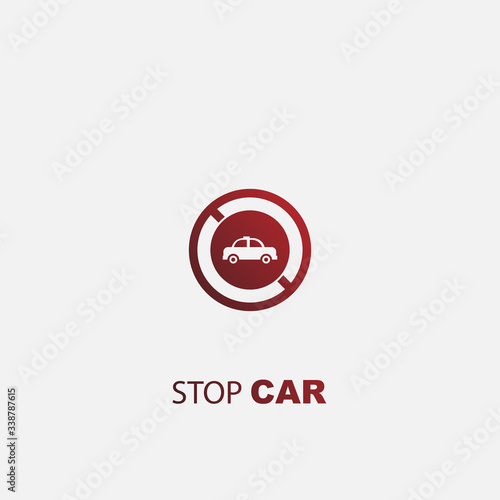 simple car icon vector eps