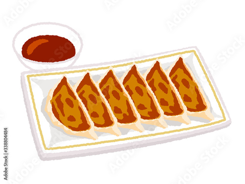 餃子のイラスト