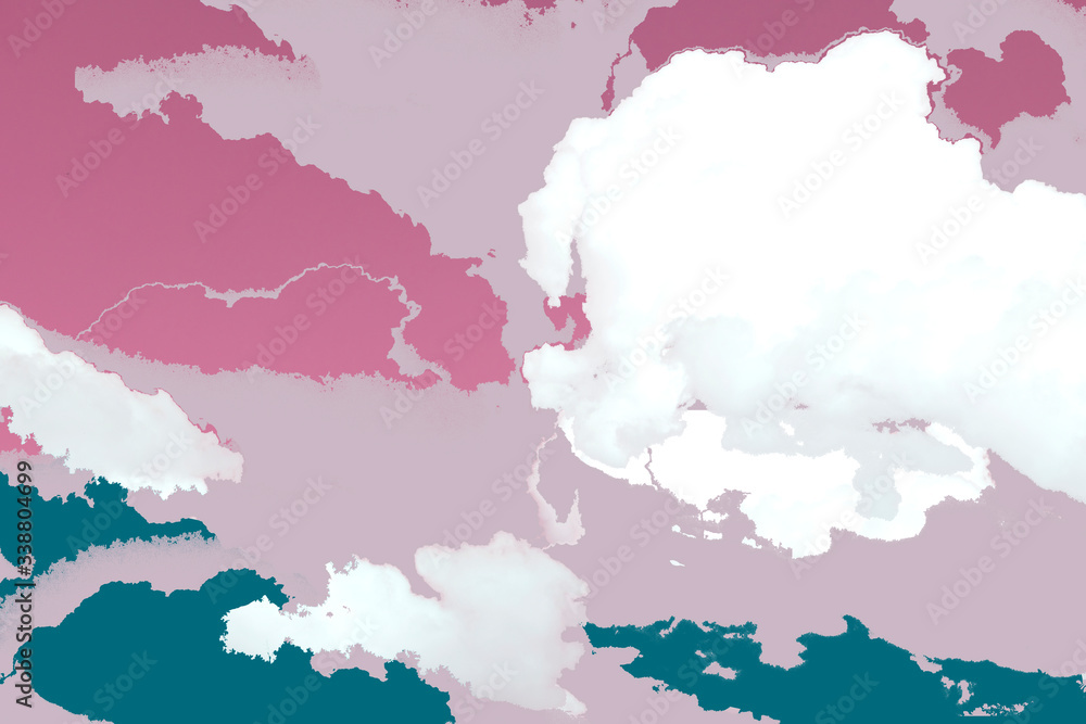 Colorful cloudy textured background