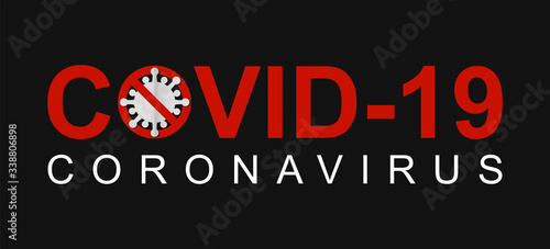 Stop Covid-19. Novel Coronavirus 2019 n-CoV infections prevention methods infographics. Creative coronavirus design concept in paper cut style and black background. covid-19 design template