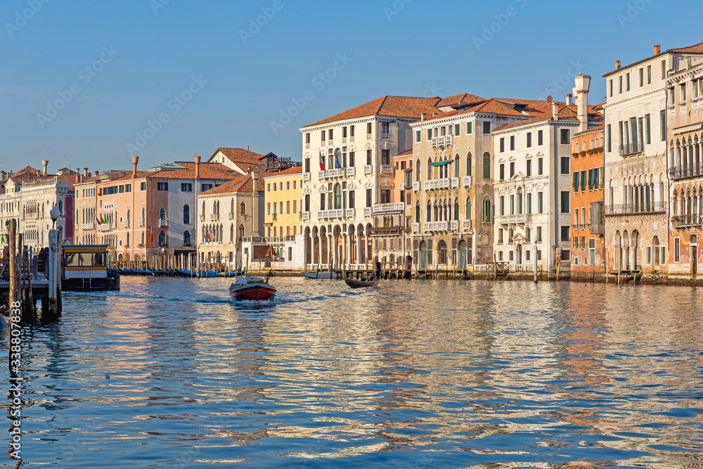 Grand Canal Afternoon Venice Italy