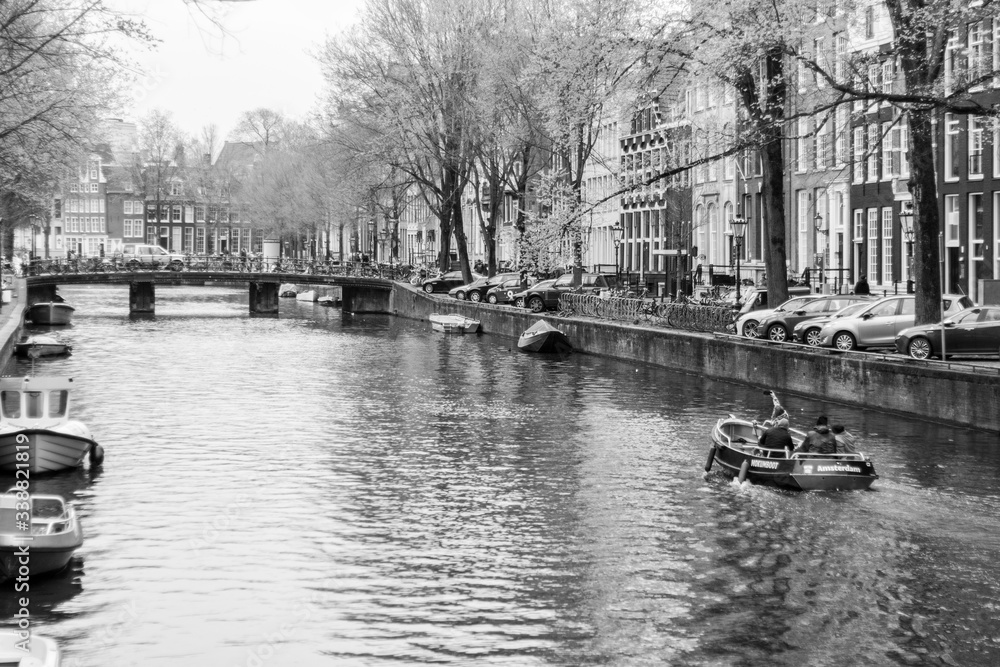 Fototapeta premium Amsterdam Street