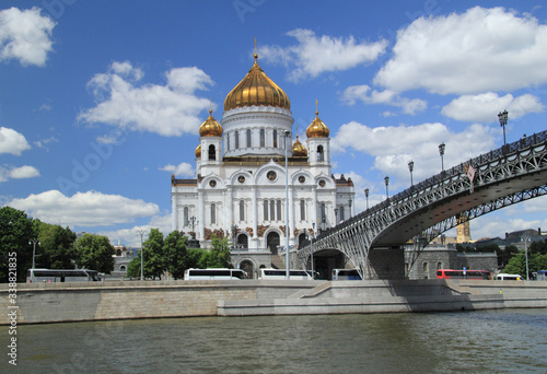 Christ the Savior Cathedral - the main cathedral of the Russian Orthodox Church in Moscow