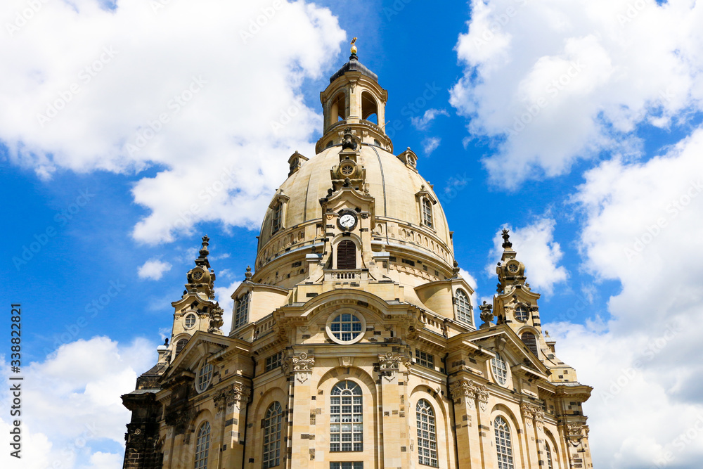 Frauenkirche Dresden in Germany, Europe