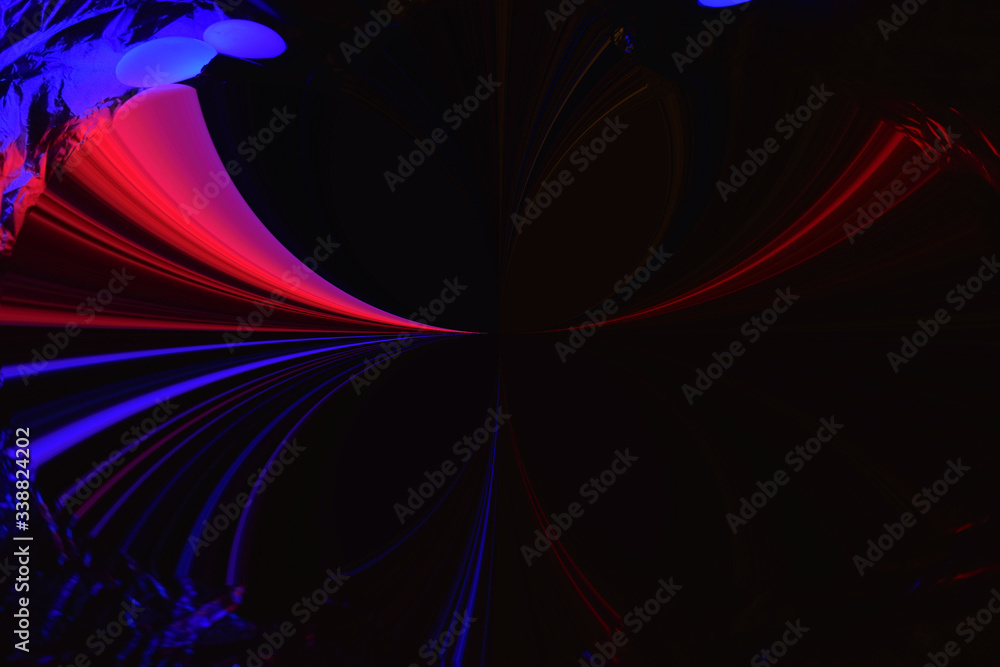 Fototapeta premium abstract background with glowing lights