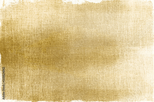 Gold watercolor on canvas
