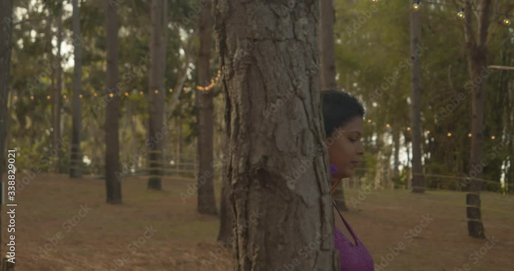 A sexy indian model at an outdoor wedding event at Sandy Hill Nature Park, Trinidad A sexy indian model at an outdoor wedding event at Sandy Hill Nature Park, Trinidad