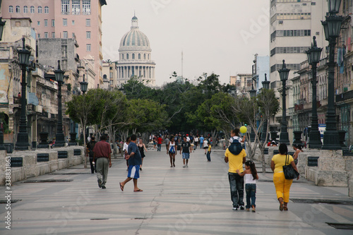 Paseo del Prado Havana photo