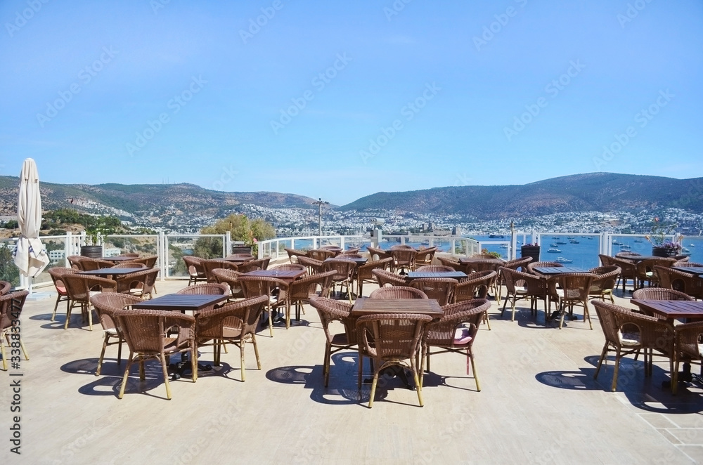 Outdoor Restaurant with Sea View 
