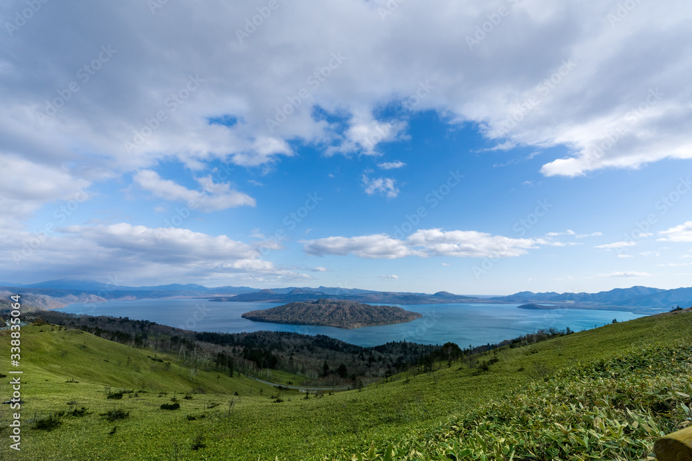 Naklejka premium AKan Lake Hokkaido, Japan