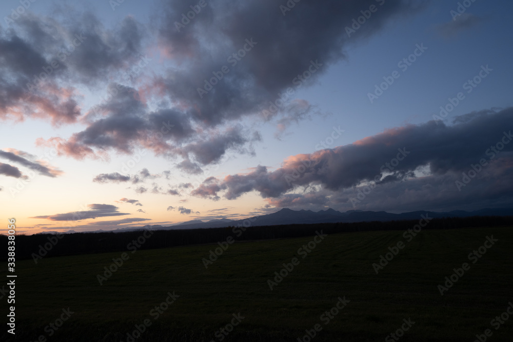 Obraz premium 夕暮れ